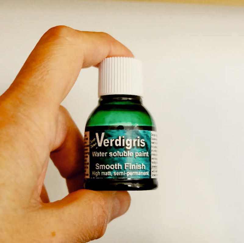 Dirty Down - Water Soluble Paint - Verdigris 25ml pot